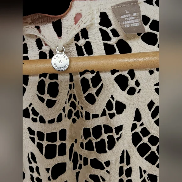 Anthropologie Knitted And Knotted Open Lightweight Cardigan Knit Sweater - Picture 3 of 7